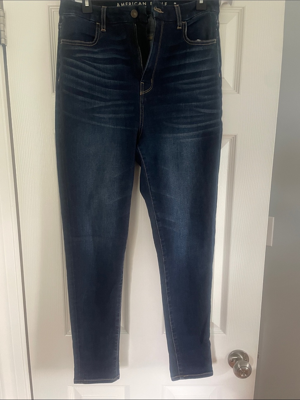 American Eagle Curvy Highest Rise Jeggings, Size 10